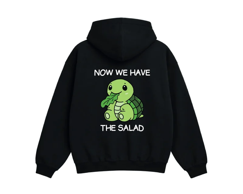 Hoodie „how we have the salad“