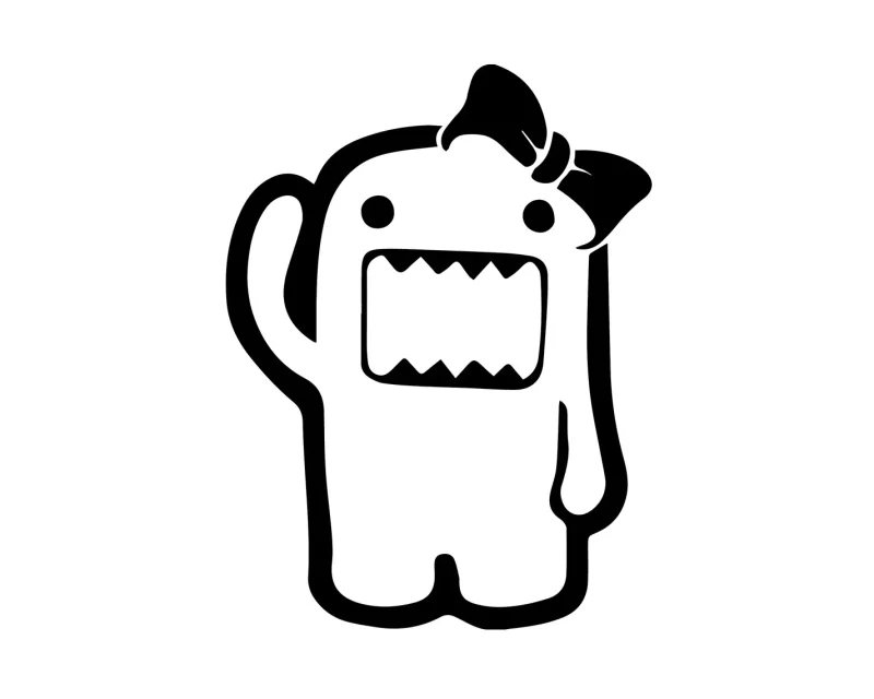Aufkleber „Monster (weiblich)“