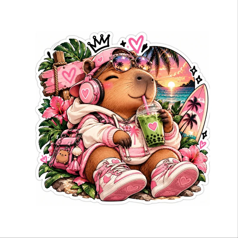 Aufkleber „Capybara“