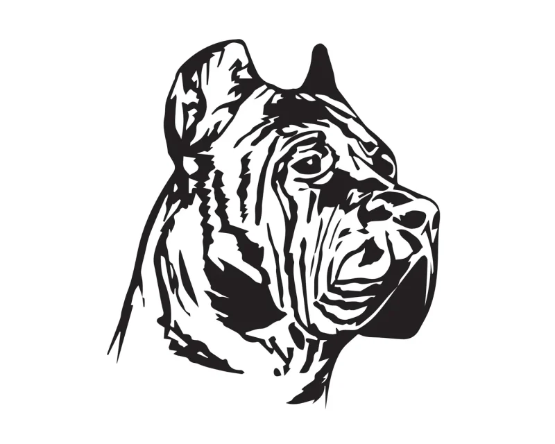 Aufkleber „Presa Canario“