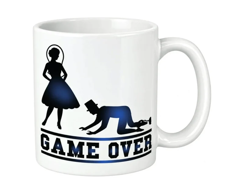 Tasse „Game Over“