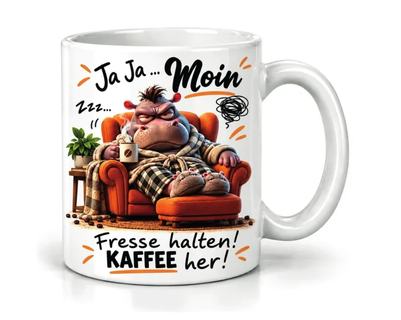 Tasse „Ja Ja … Moin“