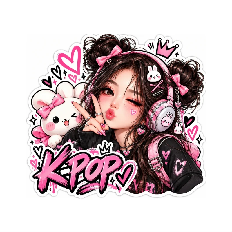 Aufkleber „K-POP“